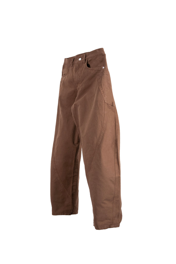 Zeal Utility Curve Pants – Brown - ZEAL
