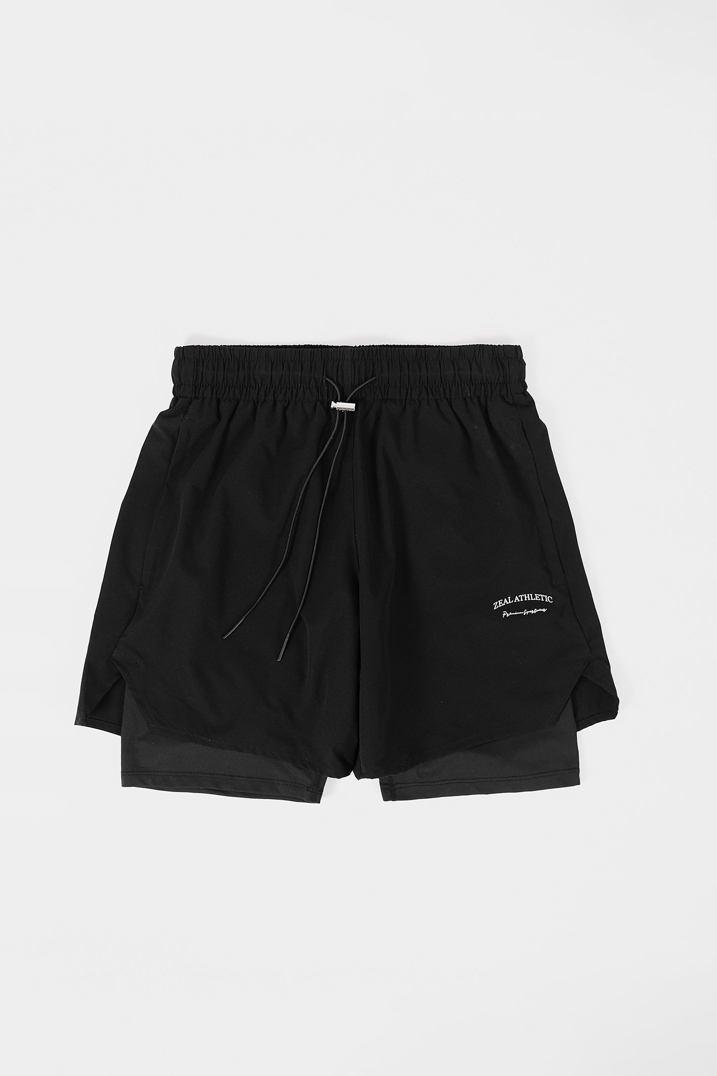 Athletic 2-in-1 Short - Black