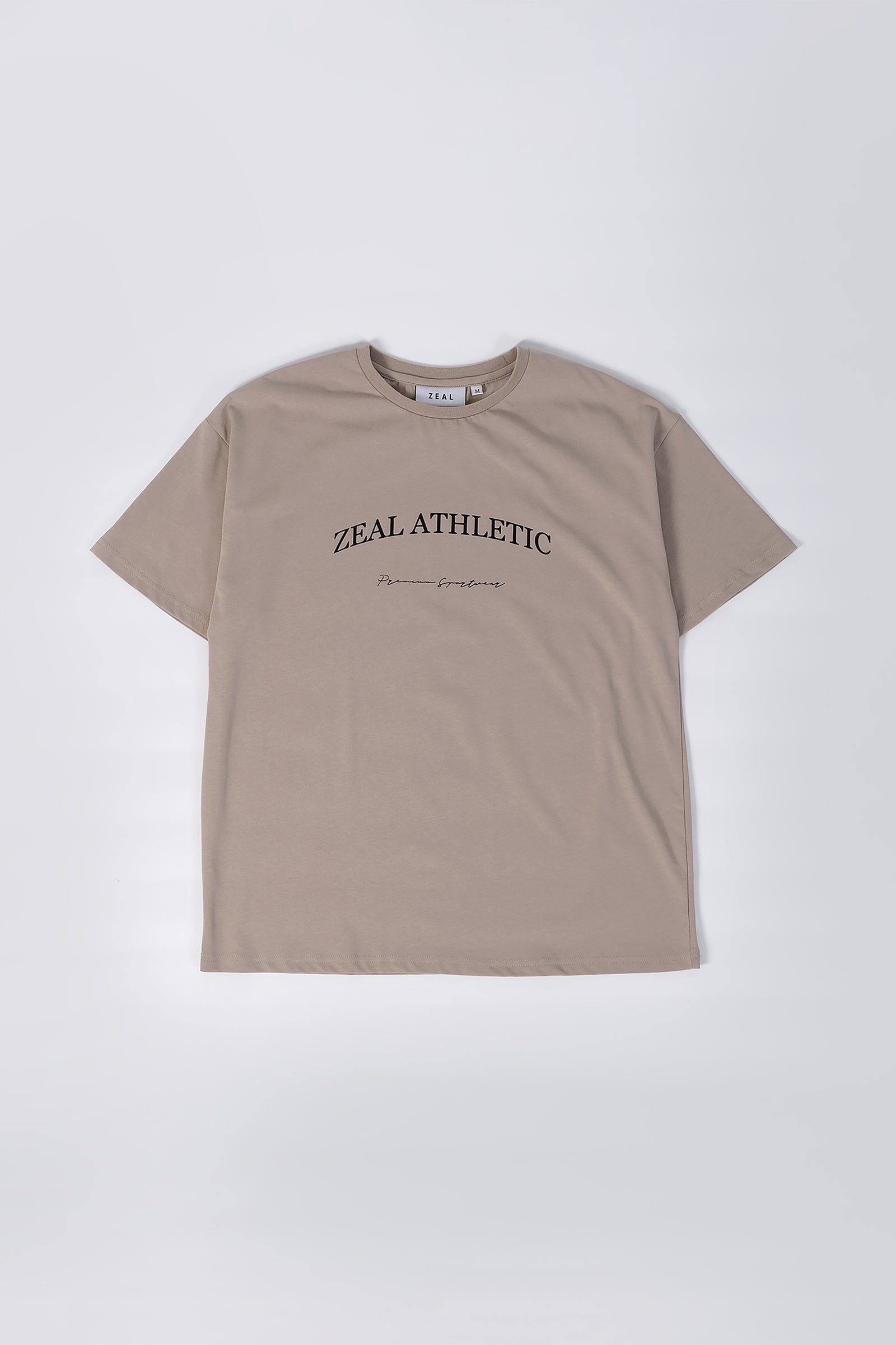 Athletic Oversized Tee - Sand