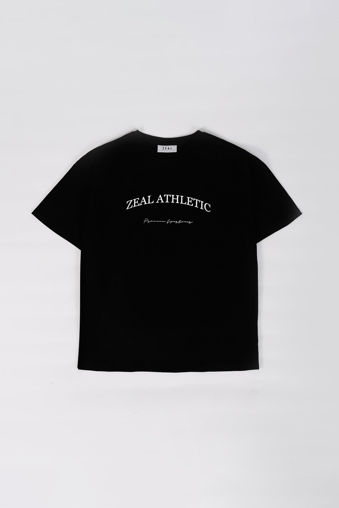 Athletic Oversized Tee - Black